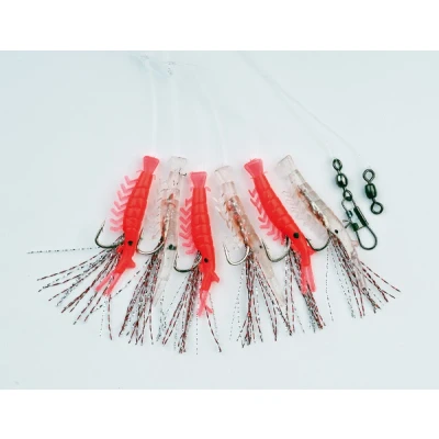 Abbildung von Behr Makrelen &amp; Hering System mit Mini Shrimps Meeresangeln