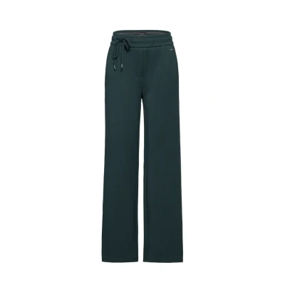 Abbildung von Cecil Loose FIT Stoffhose, Damen, Größe: XLx30, Grün