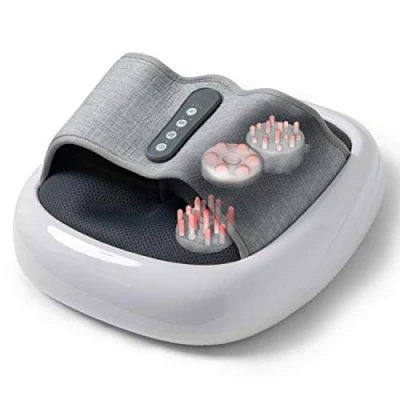 Abbildung von Sharper Image Shiatsu Fußmassagegerät Fußmassage, mit Akupressur, Kompressions &amp; Wärmefunktion
