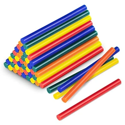 Abbildung von Heissklebestifte Set Bunt, 50 Stück (Ø 11 mm)