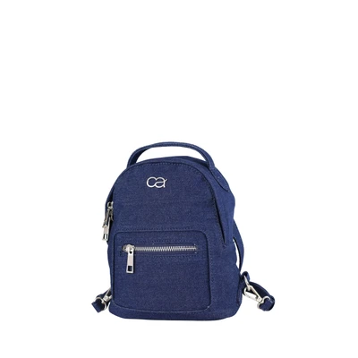 Abbildung von COLLEZIONE ALESSANDRO Rucksack &quot;Blue&quot;, vorne mit kleinem Reißverschlussfach