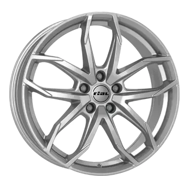 Abbildung von RIAL 5 loch 17Zoll 108mm Alufelge Lucca Polarsilber LUC75745B51 0 Felge
