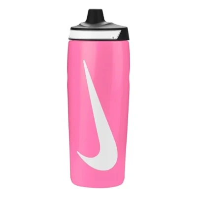 Abbildung von Nike Performance Refuel Bottle GRIP 24 OZ / 709ML Unisex Trinkflasche, Größe: One Size, Pink glow/black/white