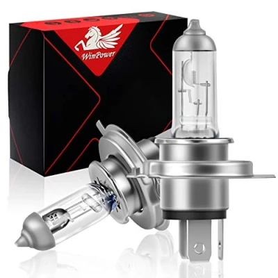 Abbildung von WinPower HS1 PX43t 35 / 35W Scheinwerfer Halogenlampen Hi/Lo 3000K Gelb Super Bright 12V Auto Motorrad, 2 Stück