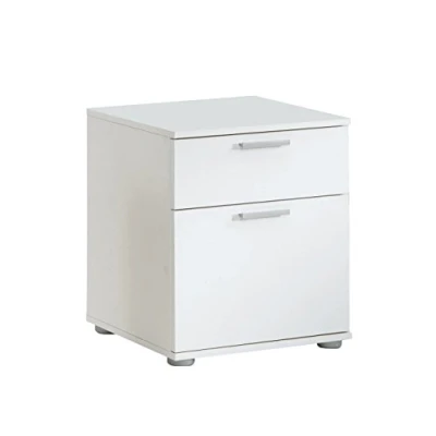 Abbildung von FMD Möbel, 616 003 Nachtkonsole Jack 3, weiß, maße 45.0 x 53.0 38.0 cm (BHT)