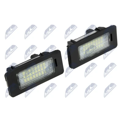 Abbildung von NTY ELP BM 000 Kennzeichenleuchte LED beidseitig BMW: 3 Limousine, 5 Touring, Limousine