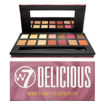 Abbildung von W7 Delicious Natural &amp; Berry Eye Colour Palette Lidschattenpalette, 11.2 g