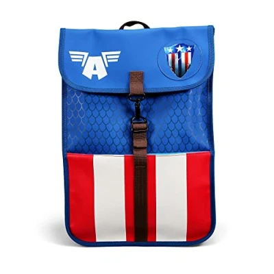 Abbildung von Harry Potter 197526 Rucksack, Marvel (Captain America&#039;s Shield)