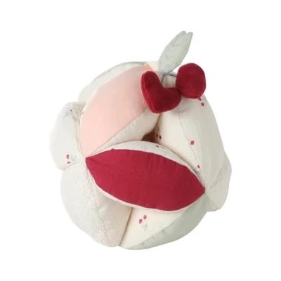 Abbildung von VERTBAUDET Sensorischer Krabbelball Cherry Ecru TU
