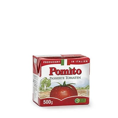 Abbildung von Pomito Tomaten Fruchtfleisch in Stücken saftig und frisch 500g