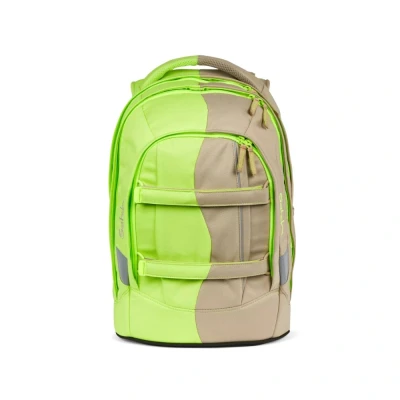 Abbildung von Satch Pack Schulrucksack Einzeln Double Trouble Beige