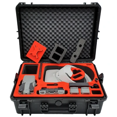 Abbildung von MC CASES Koffer für DJI Mavic Air 2S und 2 &amp; Goggles 6 Akkus + Zubehör