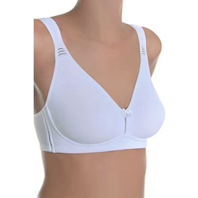 Abbildung von Sassa Damen Sport BH vorgeformt, Weiss, 90D (Herstellergröße:90D)