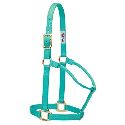 Abbildung von Weaver Leder Original Festeingesteller weanling/Pony Halfter, mint, Small