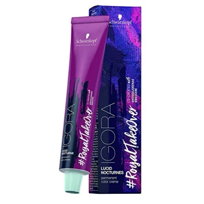 Abbildung von Schwarzkopf Professional Igora #Royal TakeOver Lucid Nocturnes 5 819 hellbraun rot cendré violett, 60 ml