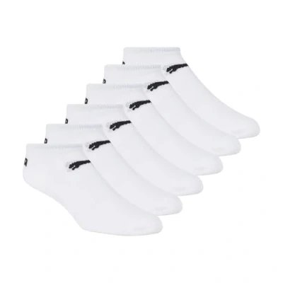Abbildung von PUMA Damen 6er Pack Laufsocken, Weiß/Schwarz Puma, 42 44.5 EU