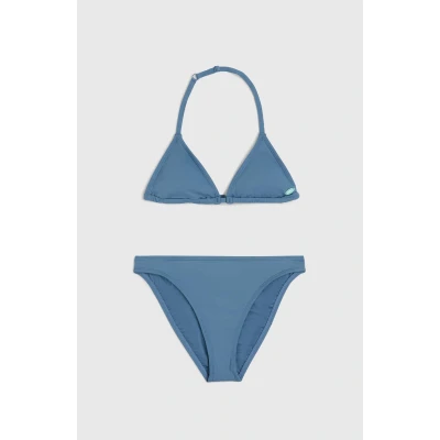 Abbildung von O&#039;Neill Essentials Triangle SET Bikini für Kinder, Größe: 128, Copen blue