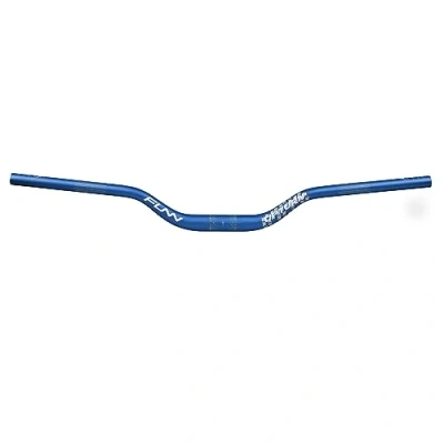 Abbildung von Funn Upturn Hochgelegener Mountainbike Lenker mit 31,8mm Klemmbreite und 785mm Breite, langlebiger leichter Legierungs Riser für MTB BMX, 55mm Erhöhung (Blau)