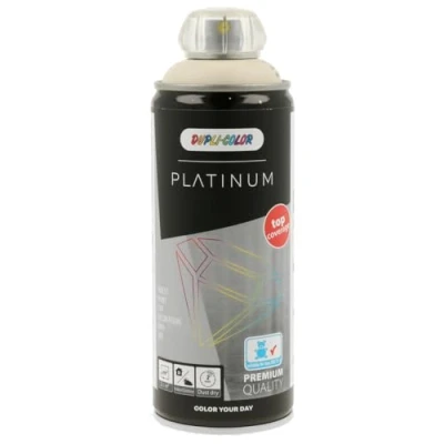 Abbildung von Dupli Color 720130 PLATINUM RAL 1015 hellelfenbein seidenmatt 400 ml