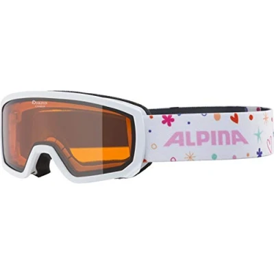 Abbildung von Alpina Skibrille für Kinder, Größe: One Size, White rose