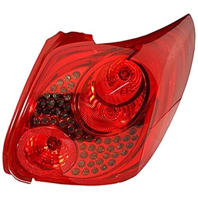Abbildung von HELLA 2VP 354 677 011 Rückleuchte links P21W, PY21W, W5W 12 mit Glühlampen PEUGEOT: 207 SW