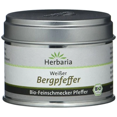 Abbildung von Herbaria Bergpfeffer weiß BIO S Dose, 30 g
