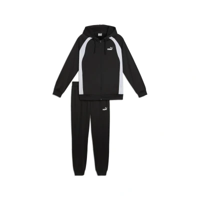 Abbildung von Poly Trainingsanzug mit Kapuzenjacke Herren PUMA Black