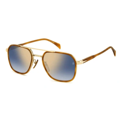 Abbildung von DAVID BECKHAM DB 1161/S LVL/1V Gläser SONNENBRILLEN Blau Specchiato