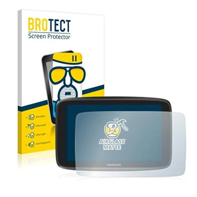 Abbildung von BROTECT Entspiegelungs Schutzglas für TomTom GO Camper/GO Essential (6&#039;&#039;) Schutz Folie Panzerfolie Glas Matt [Kratzfest 9H]