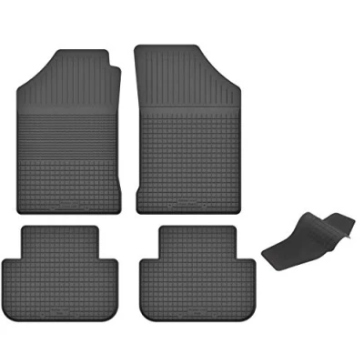 Abbildung von Gummimatten mit Tunnel kompatibel Toyota Land Cruiser J90 Bj. 1996 2002 ideal angepasst 5 Teile EIN Set