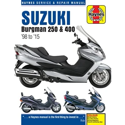 Abbildung von Suzuki Burgman 250 &amp; 400 &#039;98 to &#039;15 (Haynes Service Repair Manual)