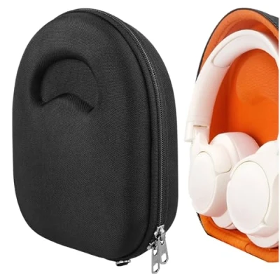 Abbildung von Geekria Tasche Kopfhörer für Cowin E 7, Sony 950N1, 950BT, Parrot Zik 1.0, 2.0, 3.0 Bluetooth Headphones and More, Schutztasche Headset Case, Hard Tragetasche