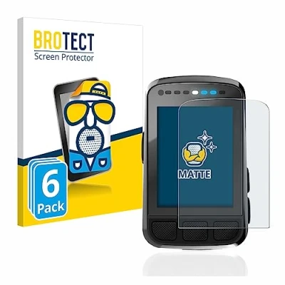 Abbildung von BROTECT Entspiegelungs Schutzfolie für Wahoo Elemnt Bolt V2 GPS (6 Stück) Matte Displayschutz Folie, Anti Reflex, Fingerprint