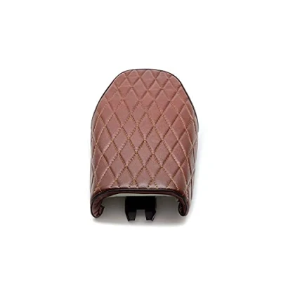 Abbildung von Motorrad Sitz Brown Strasse Fahrrad Scrambler Flach Tracker Brat Muskel