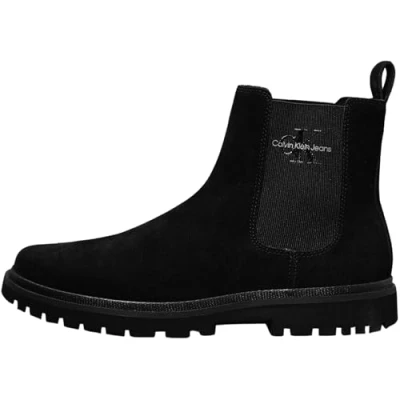 Abbildung von Calvin Klein Jeans Chelsea Iconic Stiefelette, Herren, Größe: 40, Triple black Schuhe