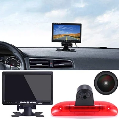 Abbildung von 「18mm Linse Top Qualität Rückfahrkamera + 7 Zoll TFT LCD Bildschirm Monitor」Bremsleuchte Auto Dach für FIAT Ducato 244 Bus Kasten/Peugeot Boxer/Citroen Jumper Relay 2002 2006