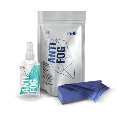 Abbildung von GYEON Q² AntiFog Spray Kondensations und Antibeschlagspray Hydrophile Glasbeschichtung zum Schutz an Windschutzscheiben &amp; Glasoberflächen im Innenraum Autoreinigungsset Behandlungsprodukte