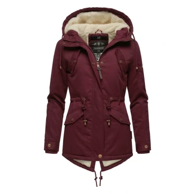 Abbildung von Marikoo Manolya Wintermantel, Damen, Größe: Medium, Dark red melange