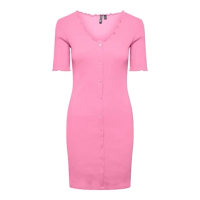 Abbildung von PIECES Damen Pcnukisa Dress Noos Bc Minikleid, Begonia Pink, M EU