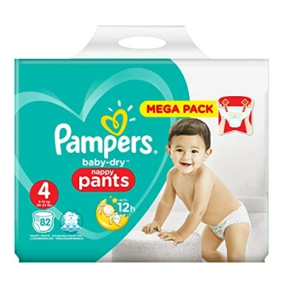 Abbildung von Pampers 81666880 Baby Dry Pants windelhose, weiß