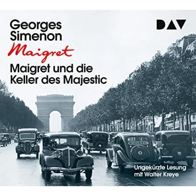 Abbildung von Maigret und die Keller des Majestic: 20. Fall. Ungekürzte Lesung mit Walter Kreye (4 CDs) (Georges Simenon)