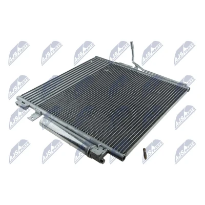 Abbildung von NTY CCS CH 019 Klimakondensator mit Trockner Aluminium JEEP: Cherokee IV, DODGE: Nitro SUV