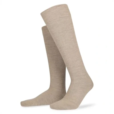 Abbildung von Hudson Herren Kniestrümpfe Relax Woolmix Clima druckfreier Bund Beigemel. 0723 39 42