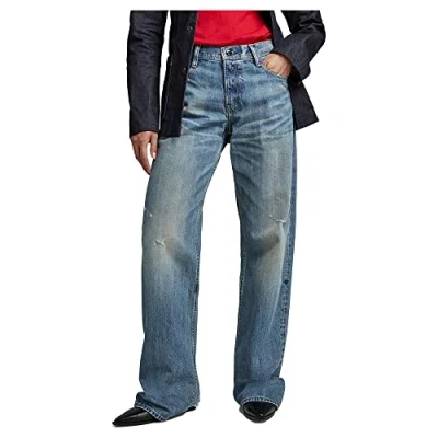 Abbildung von G Star Damen Judee Low Waist Loose Jeans, Blau (antique faded niagara destroyed D22889 D315 D886), 31W / 34L