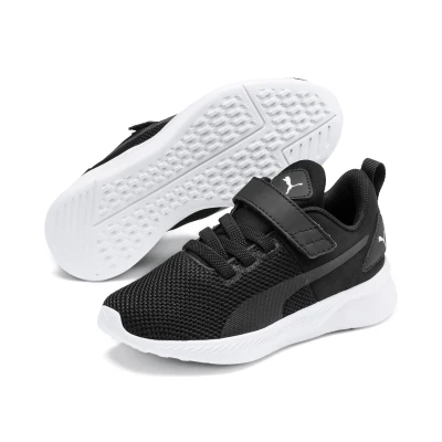 Abbildung von Puma Flyer Runner Unisex Laufschuh Neutral für Kinder, Größe: 30, Black/white Schuhe
