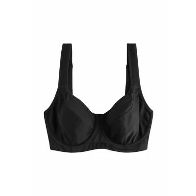 Abbildung von Next Regular FIT DD NON PAD FULL CUP HIGH Impact Bügel BH, Damen, Größe: 85xDD, Black
