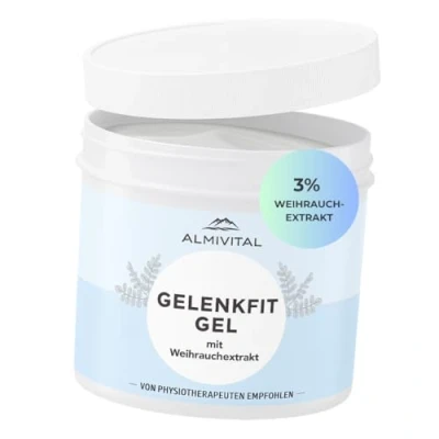 Abbildung von ALMIVITAL Gelenkfit Gel mit Weihrauch &amp; Hyaluron Intensive Pflege für beanspruchte Gelenke 250 ml