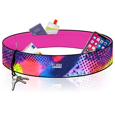 Abbildung von Formbelt® Laufgürtel für Handy Smartphone iPhone 12 X XS XR 11SE 2020 7+ Plus Samsung Galaxy A31 A21s S9 S10 Edge Hüfttasche Sport Fitness Laufen Bauchtasche zum (Brazil XXL)