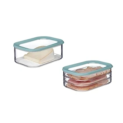 Abbildung von Mepal Vorratsdose Käse und Wurstdosen Set Meat and Cheese Nordic Green