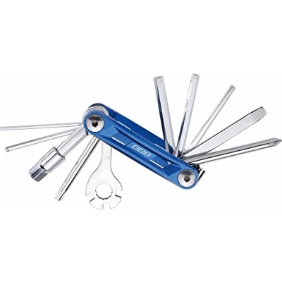 Abbildung von BBB Unisex Btl 48m Primefold Medium Klappbares Multi tool Für Fahrräder, blue/Silver, M